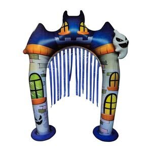 🔥Halloween Inflatable Haunted House 78.74in x 17.71in x 94.48in BNWT🔥